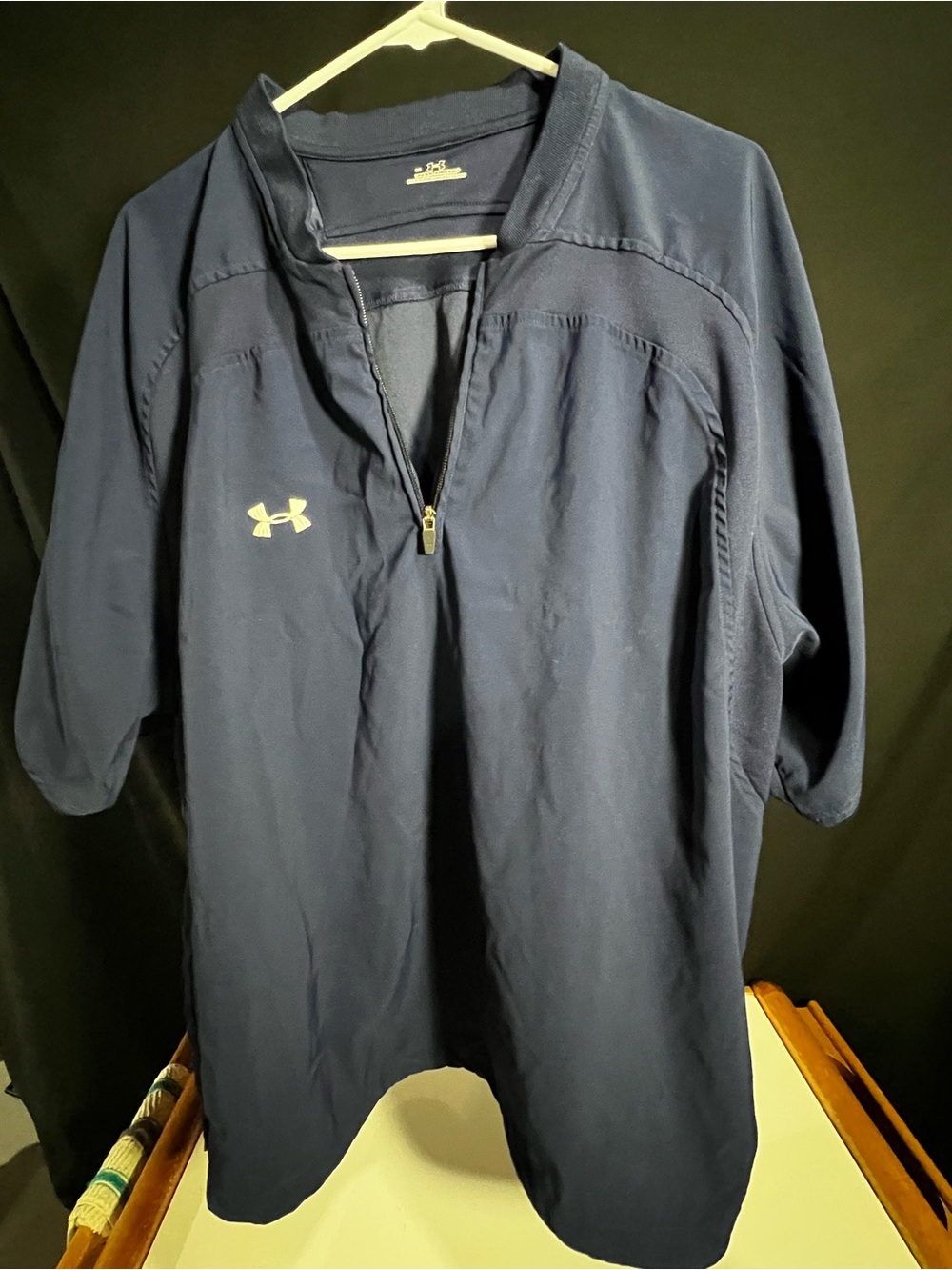 Under Armour Men’s Navy Quarter-Zip Performance Shirt Men’s Large